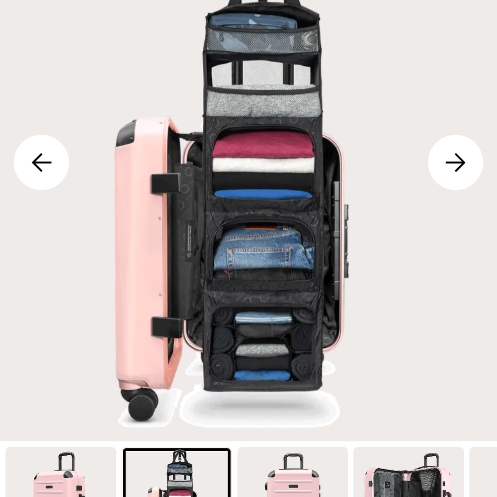 Solgaard Carry On Closet Large Pink